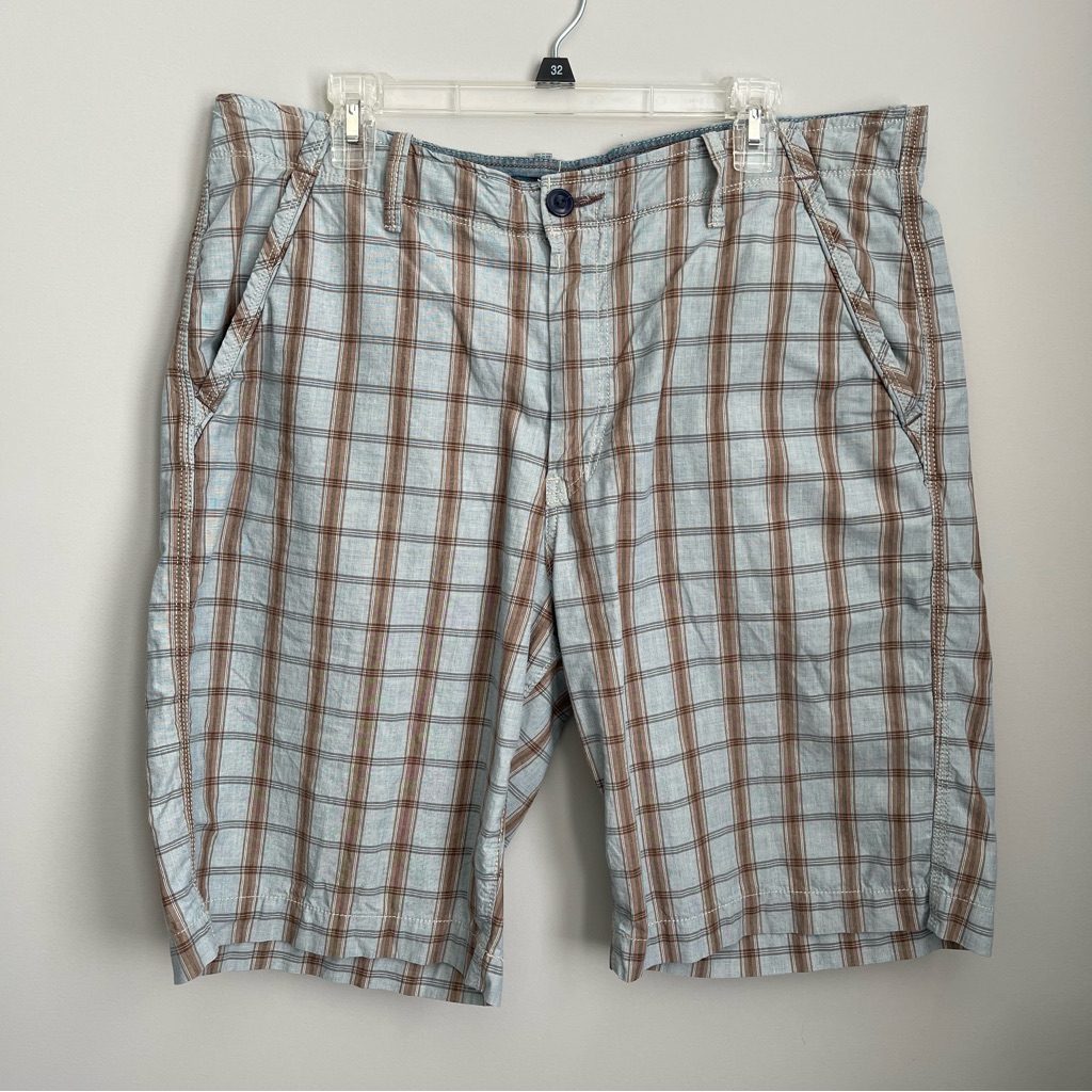 Lucky Brand Plaid Casual Shorts 36